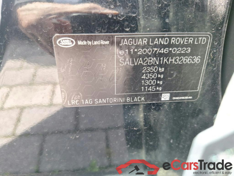 LAND ROVER RANGE ROVER EVOQUE DIESEL - 20 2.0 TD4 4WD SE Dynamic (EU6d-TEMP) STOCK #3