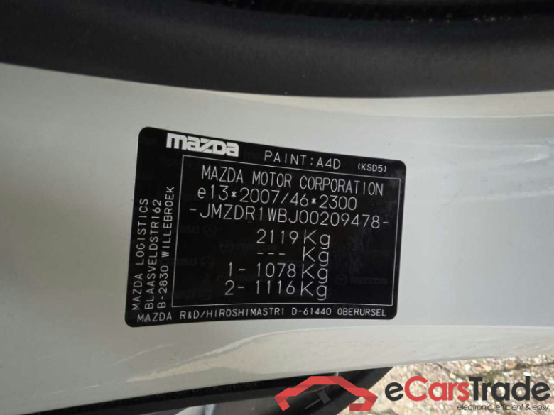 Mazda MX-30 (DR)(05.2020->) DE - SUV5 e-SKYACTIV, Advantage, 2022 - 2025 #5