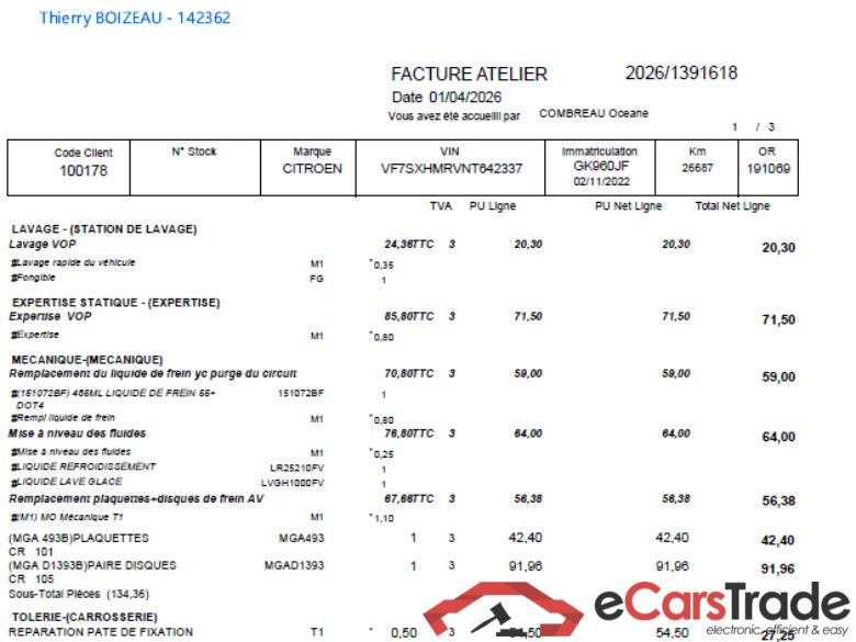 CITROEN C3 / 2020 / 5P / Berline PureTech 83 SS BVM Feel Pack / PRÊT A VENDRE #3