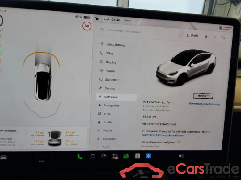 Tesla Model Y (01.2021->) DE - SUV5 Dual, Maximale Reichweite Dual AWD, 2021 - 2025 #6