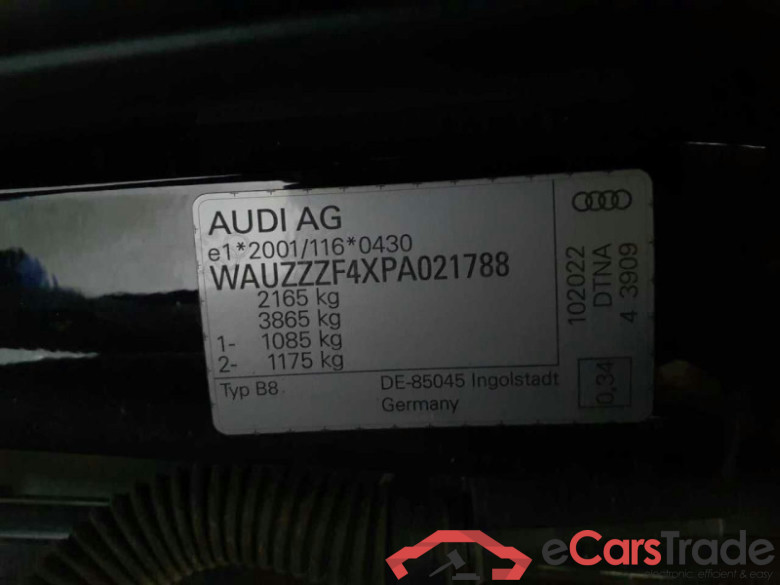 Audi A4 Avant (8WD)(05.2019->) DE - Kb5 35 2.0 TDI EU6d, advanced, (Facelift) 2020 - 2023 #6