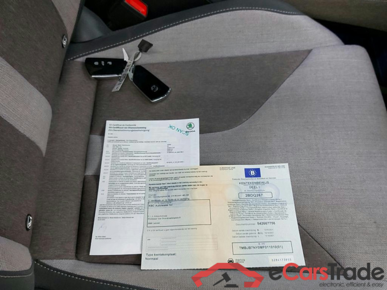 SKODA - SKO ENYAQ iV 60 180PK With Heat Pump & Lodge Design Selection Interior & Pack Climate & Comfort With Electric Heated Seats & Park Sensors Front & Rear * ELECTRIC * #4